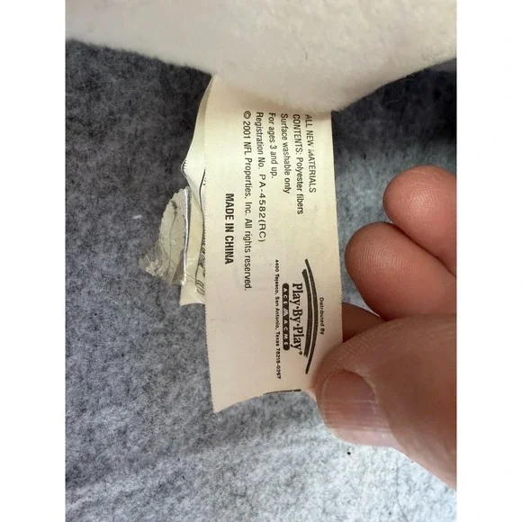 2001 NFL Oakland / Las Vegas Raiders Plush Stuffed Gorilla Team Jacket 9" RARE - Picture 4 of 5